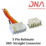 5 Pin 2.54mm SHS Straight M/F Relimate Connector