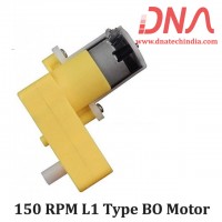 BO MOTOR L1 SHAFT 1:120 (150RPM) BO MOTOR L1 SHAFT 1:120 (150RPM)
