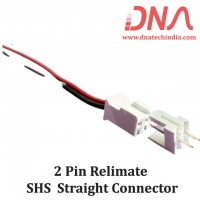 2 Pin 2.54mm SHS Straight M/F Relimate Connector 2 Pin 2.54mm SHS Straight M/F Relimate Connector