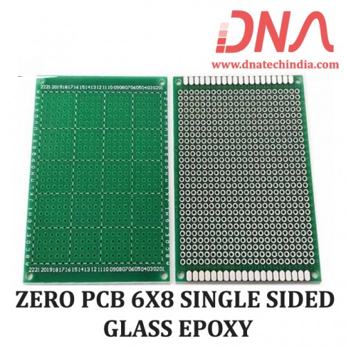 ZERO PCB 6X8 SINGLE SIDED GLASS EPOXY
