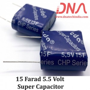 15 Farad 5.5 Volt Super Capacitor 15 Farad 5.5 Volt Super Capacitor