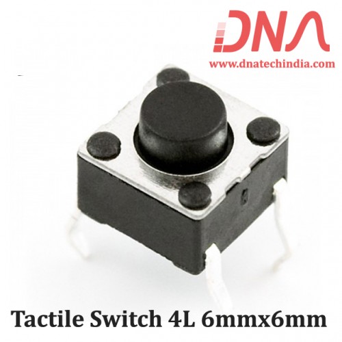 Tactile Switch 4L 6mmx6mm