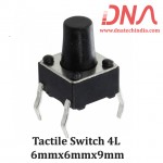 Tactile Switch 4L 6mmx6mmx9mm