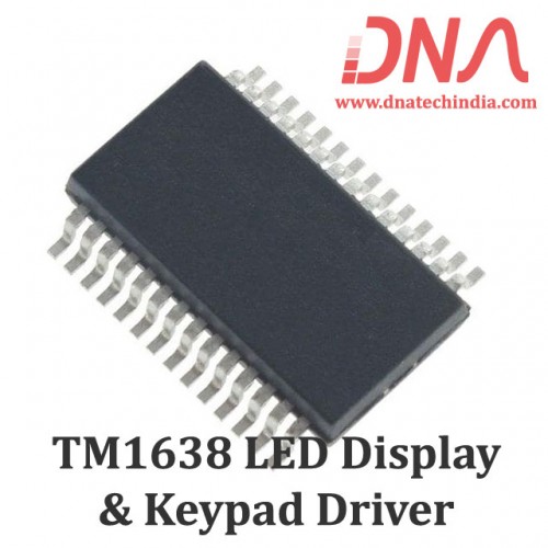 TM1638 Display Driver & Keypad Interface IC