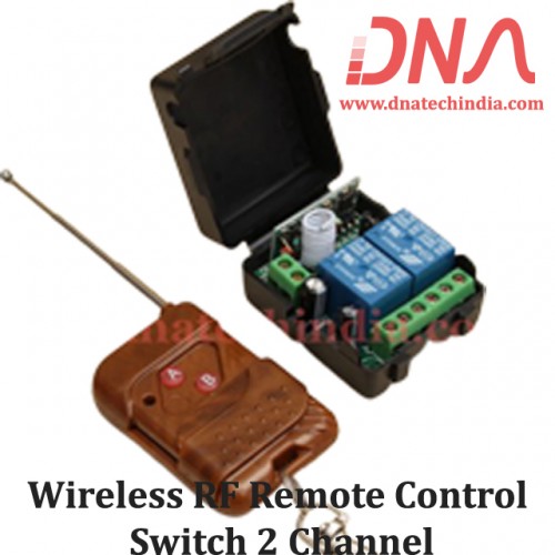 Wireless RF Remote Control Switch 2 Channel