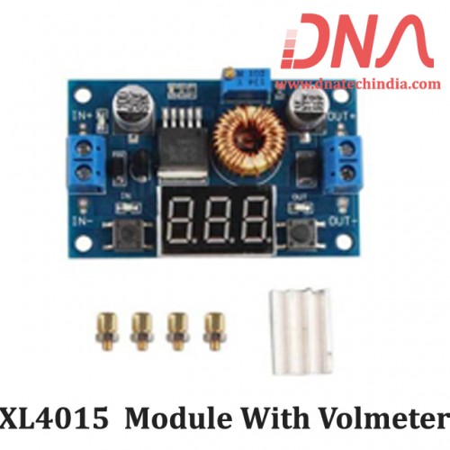 XL4015 5A DC-DC Step Down Adjustable Supply Buck Module with Voltmeter