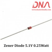 Zener Diode 5.1V 0.25Watt 