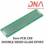  ZERO PCB 2X8  DOUBLE SIDED GLASS EPOXY