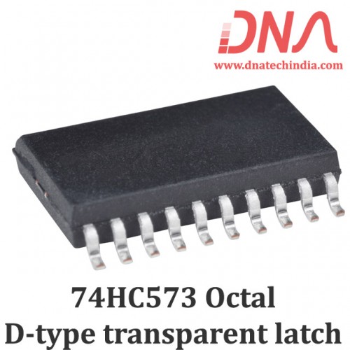 74HC573 Octal D-type transparent latch (SMD SO20 Package, 74573)