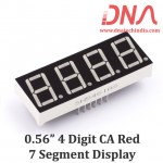 0.56" Four Digit RED CA 7 Segment Display