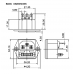 EMI-21 Power Inlet With Fuse Holder (Elcom)