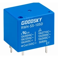 Goodsky RWH-SH-105D 5 VDC SPDT Wash-Tight Relay