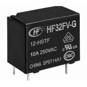 Hongfa HF32FV-G/5-HSTF(590) Subminiature Intermediate Power Relay Hongfa HF32FV-G/5-HSTF(590) Subminiature Intermediate Power Relay