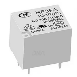 Hongfa HF3FA/005-ZSTF SPDT Electromechanical PCB Relay Hongfa HF3FA/005-ZSTF SPDT Electromechanical PCB Relay