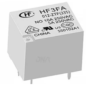 Hongfa HF3FA-012-ZSTF Subminiature High-Power SPDT PCB Relay