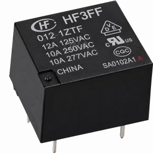 Hongfa HF3FF/012-1ZST 12 VDC 1 Form C Subminiature High-Power Relay