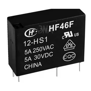 Hongfa HF46F/12-HS1T Subminiature Intermediate Power Relay Hongfa HF46F/12-HS1T Subminiature Intermediate Power Relay