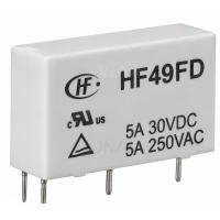 Hongfa HF49FD/012-1H11T 12V Form A Miniature Power Relay Hongfa HF49FD/012-1H11T 12V Form A Miniature Power Relay