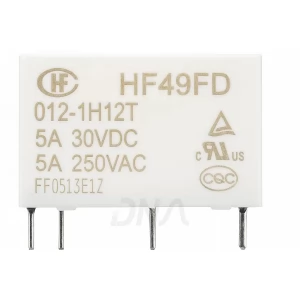Hongfa HF49FD/012-1H12 12VDC Miniature Power Relay