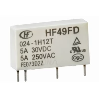 Hongfa HF49FD/024-1H12T 24 VDC Miniature Power Relay