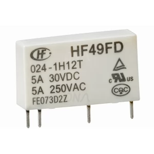 Hongfa HF49FD/024-1H12T 24 VDC Miniature Power Relay