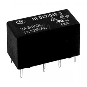 Hongfa HFD27/012-S 12VDC Subminiature DIP Electromechanical Relay