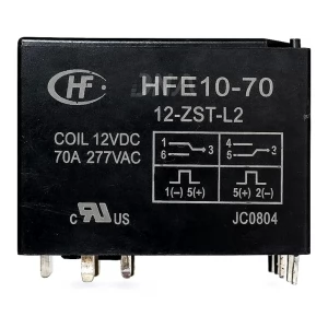 Hongfa HFE10-70/12-ZST 12 VDC Latching Electromechanical Relay