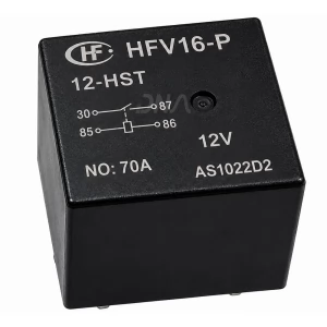 Hongfa HFV16-P/12-HST 12 VDC Normally Open Automotive Relay Hongfa HFV16-P/12-HST 12 VDC Normally Open Automotive Relay