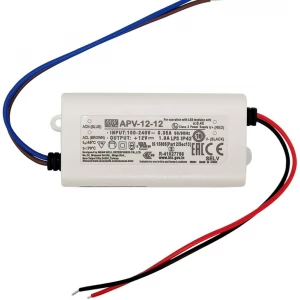 Mean Well APV-12-12 12W 12V AC-DC Switching Power Supply Mean Well APV-12-12 12W 12V AC-DC Switching Power Supply