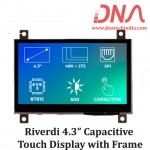 Riverdi 4.3” Capacitive Touch Display with Frame