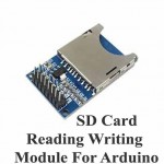 SD Card Reading Writing Module For Arduino
