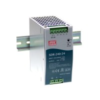MEANWELL SDR-240-24 240W DIN Rail-Mountable Universal AC-DC SMPS MEANWELL SDR-240-24 240W DIN Rail-Mountable Universal AC-DC SMPS