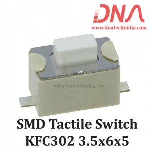 SMD Tactile Switch 3.5x6x5 (KFC 302A) SMD Tactile Switch 3.5x6x5 (KFC 302A)