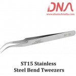 ST15 Stainless Steel Bend Tweezers