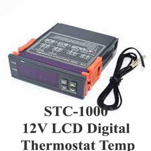 STC-1000 12V LCD Digital Thermostat Temperature