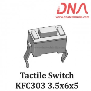 Tactile Switch 3.5x6x5 (KFC 303) Tactile Switch 3.5x6x5 (KFC 303)