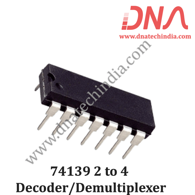 Buy 74139 2 to 4 Decoder/Demultiplexer - High Speed CMOS IC India