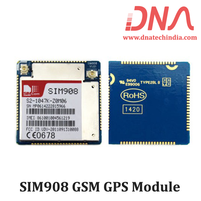 Module Sim 908 Purchase SIM908 GSM GPS Module for Tracking Applications India