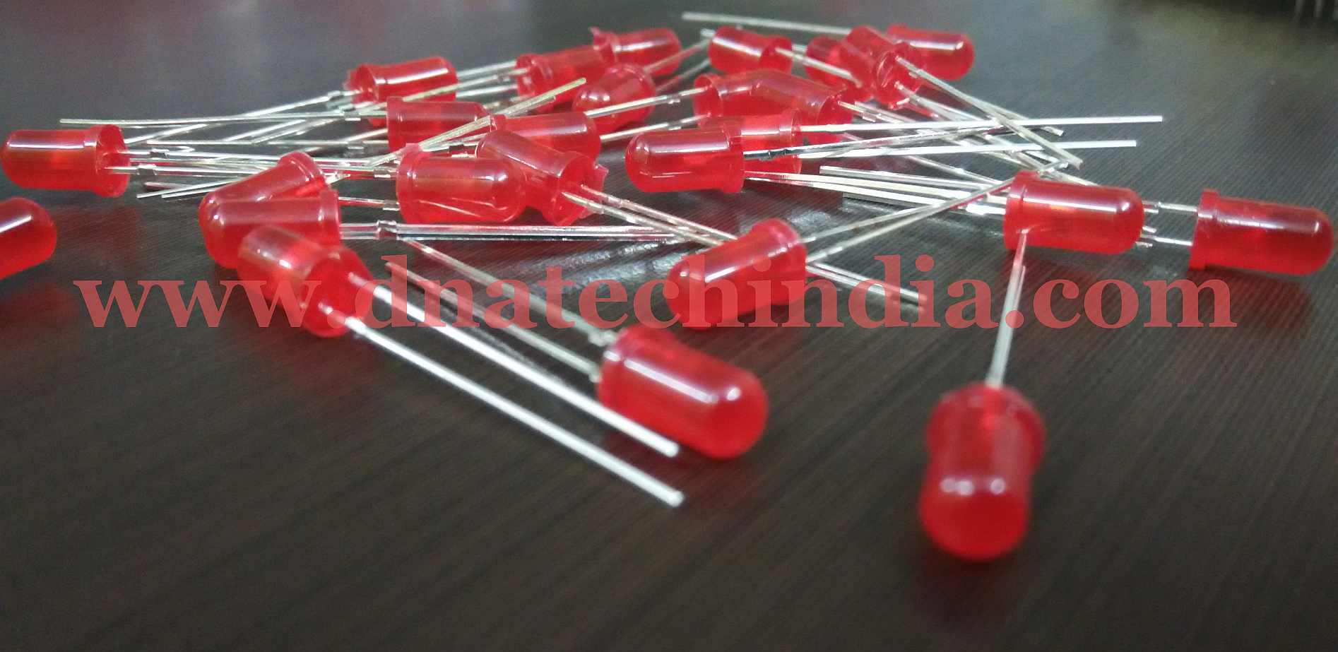 Red Led Sensor Trustworthy 5mm RED LED for Your Projects - DNA Solutions India
