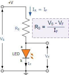 LED_Series_Resistor_Circuit